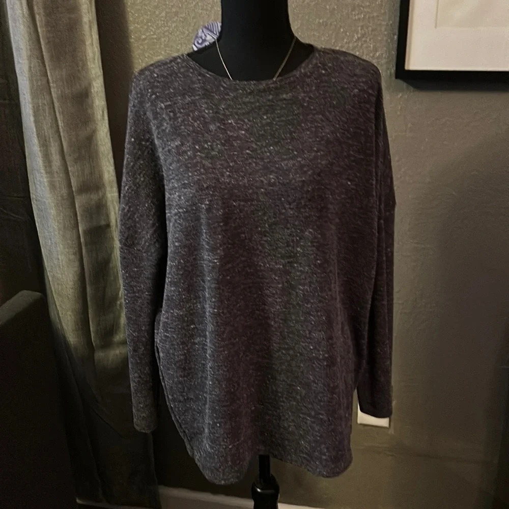 Gray forever 21 long sleeve